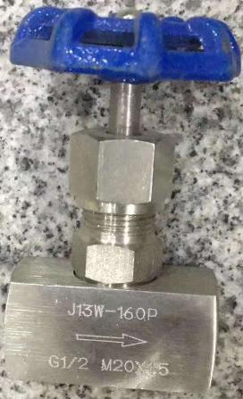 压力表针型阀，J13W-160P,DN5,M20*1.5